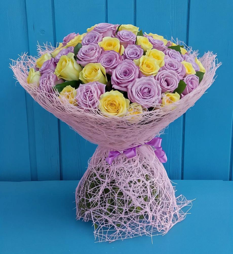 Букет 101 Волшебный Миг в Романовка Ленинградская область