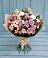 Букет цветов из: Хризантемы, Розы и Альстромерии в Романовка Ленинградская область