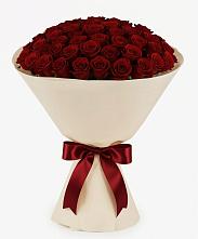 Букет 101 Бордовая роза Блэк Бакарра #REPLACE_PRED# Романовка Ленинградская область