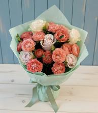 Букет цветов из:  Розы в Романовка Ленинградская область