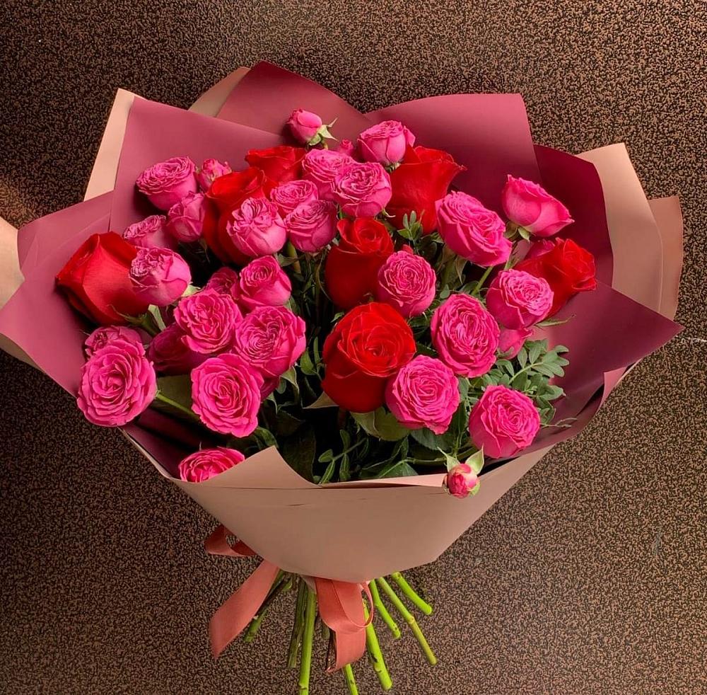 Букет В объятьях нежности в Романовка Ленинградская область