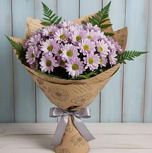 Букет цветов из:  Хризантемы в Романовка Ленинградская область