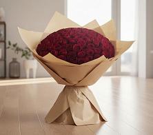 Букет 101 Красная роза #REPLACE_PRED# Романовка Ленинградская область