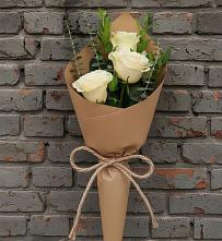 Букет цветов из:  Розы в Романовка Ленинградская область