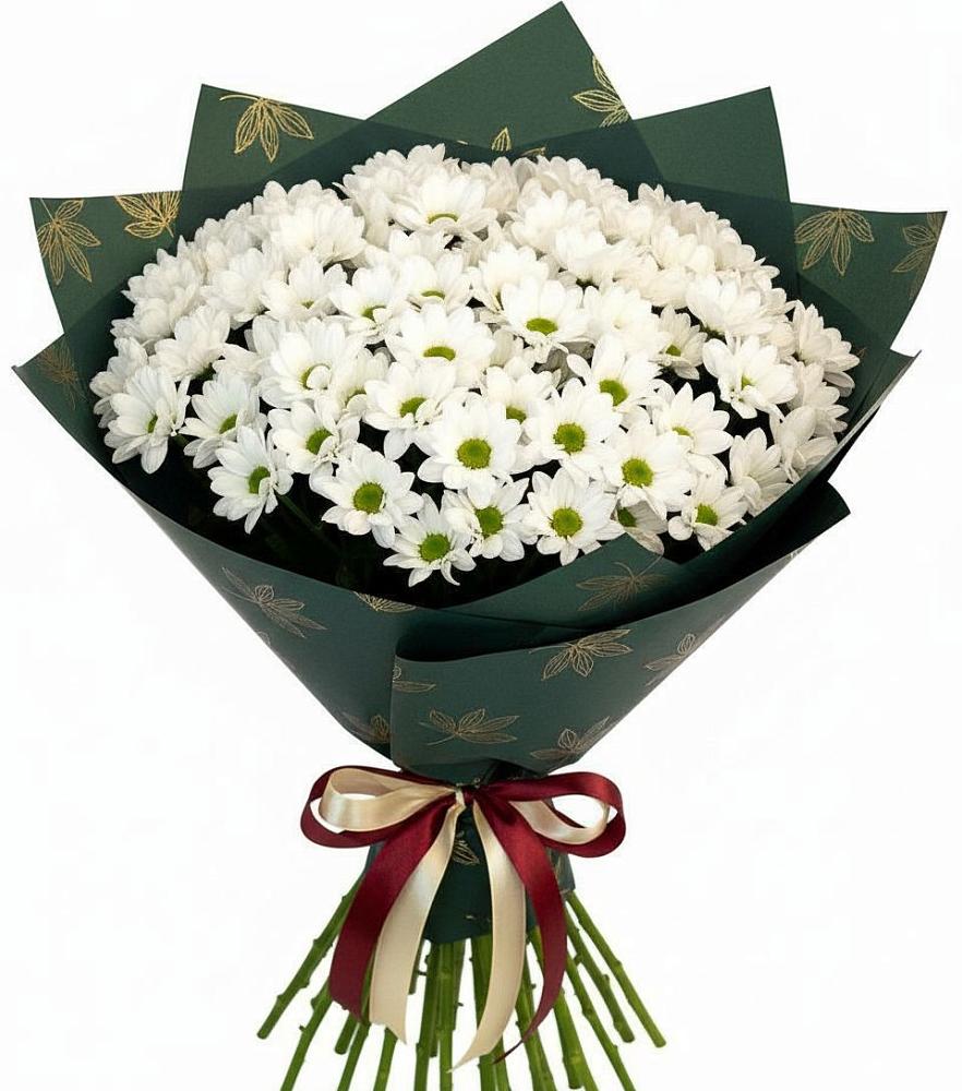 Букет цветов из: Хризантемы в Романовка Ленинградская область