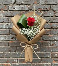 Букет цветов из:  Розы в Романовка Ленинградская область