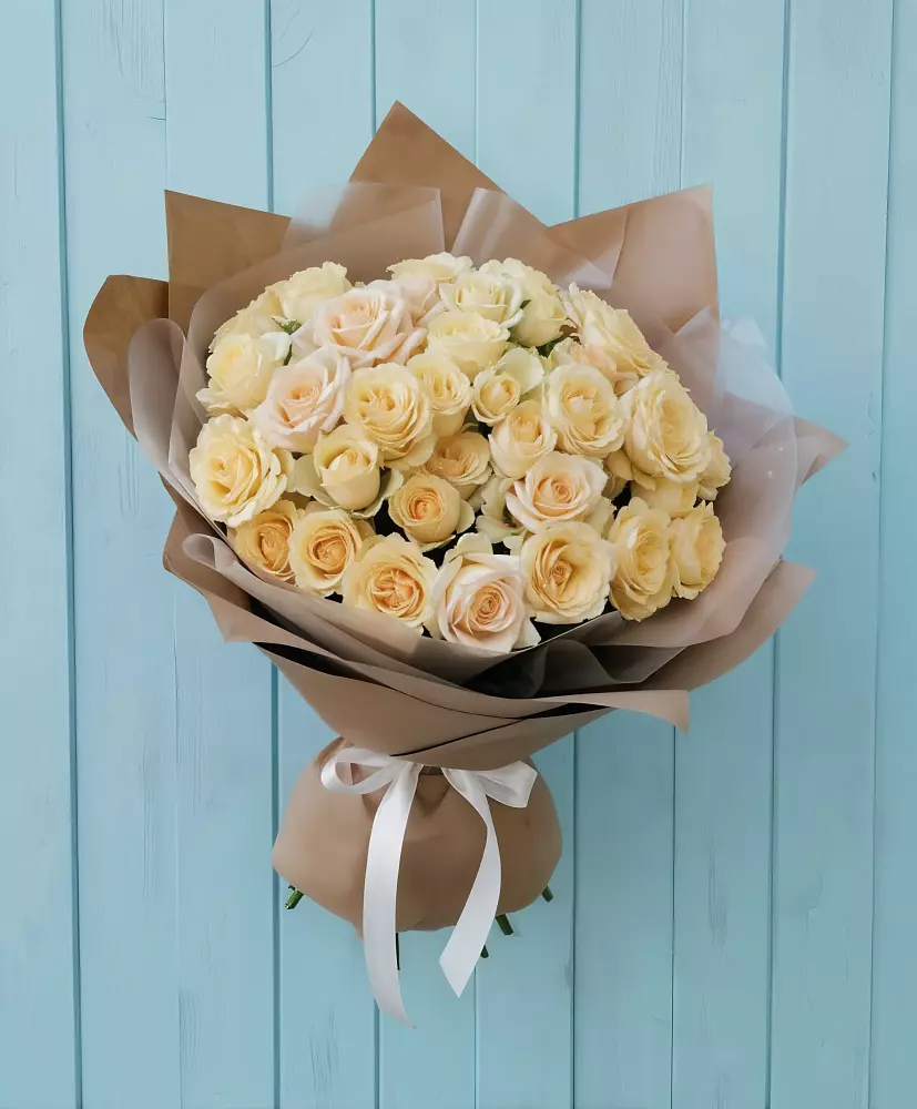 Букет Кремовое облако в Романовка Ленинградская область