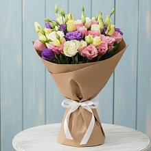 Букет цветов из:  Лизиантусы #REPLACE_PRED# Романовка Ленинградская область